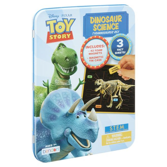 Magnetic Toy Story Dinosaur Activity Tin