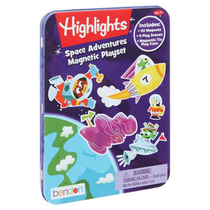 Magnetic Space Adventures Activity Tin